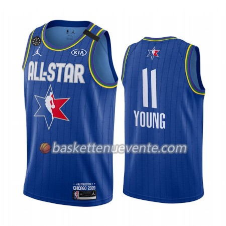 Maillot Basket Atlanta Hawks Trae Young 11 2020 All-Star Jordan Brand Bleu Swingman - Homme
